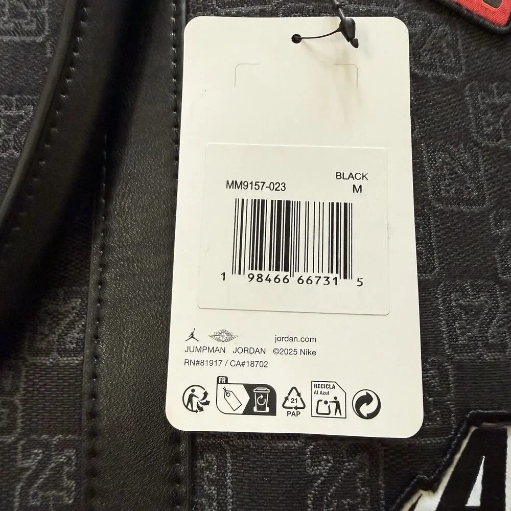 Nike Jordan Monogram Champion Luxury 25L Duffle Bag MM9157-023 Size Medium NEW